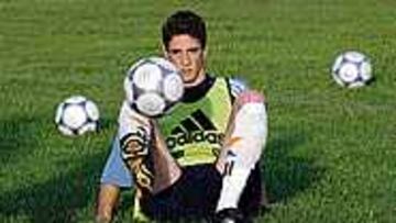 CONTENTO. Torres quiere hacer un buen papel en el Mundial Sub-17.