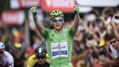 Marcel Kittel celebra su victoria en la d&eacute;cima etapa del Tour de Francia 2017.