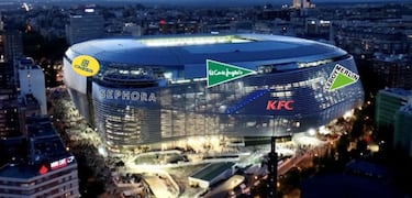 El techo del Bernabéu, protagonista de los memes de Primera