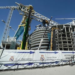 El Nuevo Bernabéu acelera