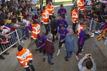 Sesión de puertas abiertas del Barcelona