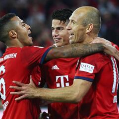 Con James, Bayern queda campeón de la Telekom Cup