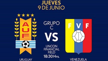 Uruguay vs Venezuela en vivo