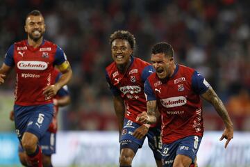 Las mejores imágenes de la goleada de Medellín 4-0 sobre Águilas Doradas en el cierre de la novena fecha de la Liga BetPlay.