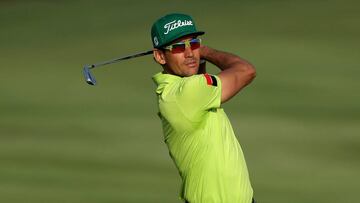 Rafa Cabrera Bello, en Abu Dhabi.