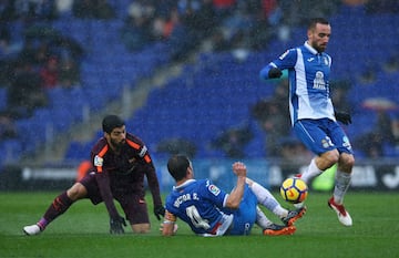 Víctor Sánchez y Luis Suárez.