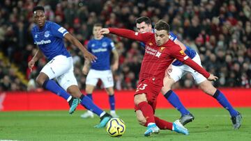 En vivo online Liverpool - Everton, partido de la jornada 15 de la Premier League