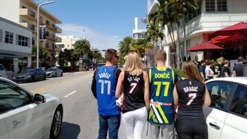 Locura eslovena en Miami para ver el duelo Dragic-Luka Doncic