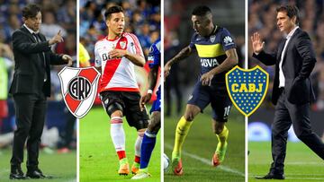 ¿Cómo llegan Boca y River al Superclásico del 14-M?