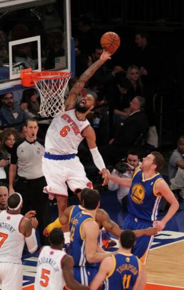 Tyson Chandler (New York Knicks) y David Lee (New York Knicks).