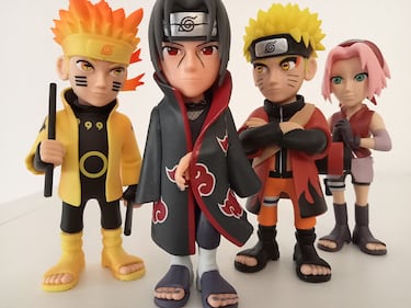Las versiones más poderosas y adorables de Naruto junto a Itachi y Sakura en formato Minix