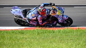 Fermín Aldeguer en el circuito de Mandalika.