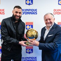 Benzema vuelve a Lyon para ofrecer el Balón de Oro