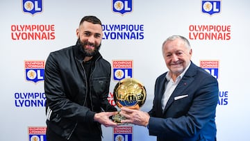 Benzema vuelve a Lyon para ofrecer el Balón de Oro