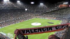 Mestalla, estadio del Valencia.