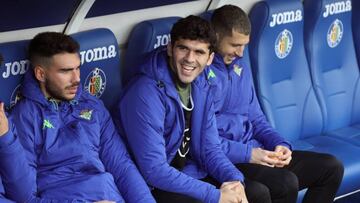 Aleñá fue suplente en Getafe.