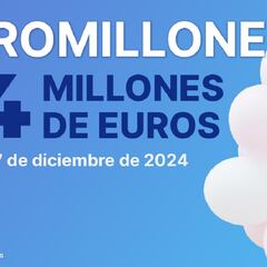 Euromillones: comprobar los resultados del sorteo de hoy, martes 17 de diciembre