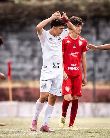 Felipe Rafael, el prodigio escondido que deslumbra en Santos