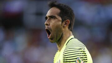 Claudio Bravo tuvo su mejor partido en la Copa América Centenario.