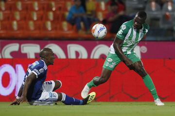 Los goles del partido fueron anotados por Dayro Moreno, para Nacional, y Christian Marrugo por Millonarios. 