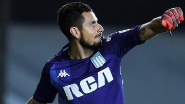 La marca con que Arias entró en la historia grande de Racing