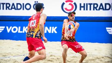 Gaviria y Herrera en Hamburgo (@EspVoleyPlaya)