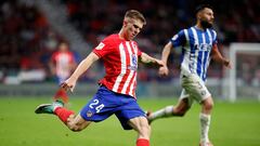 Pablo Barrios, durante el partido contra el Alavés.