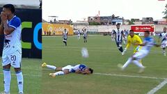 El blooper del año en Perú: remata a gol con arco vacío… ¡y el disparo impacta en su compañero caído!