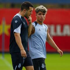 Nico Melamed, al margen en el ‘debut’ de Catalina con el Espanyol