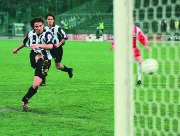 10 goles con la Juventus