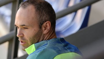 Oficial: Iniesta, baja para el derbi