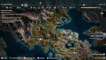 Assassin&#039;s Creed Odyssey - Objetos coleccionables de F&oacute;cida y M&aacute;lide