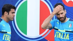 Candreva misses training and is doubtful for the Spain game