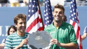 Marc L&oacute;pez y Marcel Granollers.