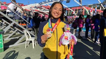 Stefanía Gómez, representante de Colombia en los Juegos Olímpicos