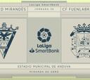 Resumen y goles del Mirandés vs. Fuelabrada de la Liga SmartBank