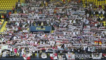 Aficionados del Albacete.