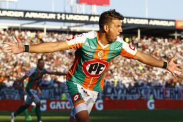 Federico Martorell celebrando el tanto del empate