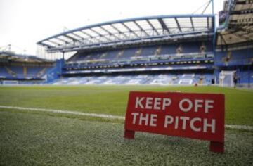 Football Soccer Britain - Chelsea v Burnley - Premier League - Stamford Bridge - 27/8/16 General view inside the stadium before the game