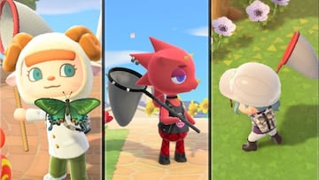 Bichos disponibles en mayo de 2020 en Animal Crossing: New Horizons