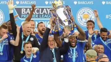 Fuera de todo pronóstico, el equipo de Claudio Ranieri se consolidó como el mejor de la liga inglesa, superando a las grandes potencias.