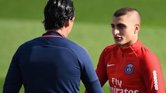 Dugarry juzga a Verratti por sus conversaciones con Barcelona