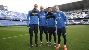 Mikel, Pe&ntilde;aranda, Rosales y Juanpi