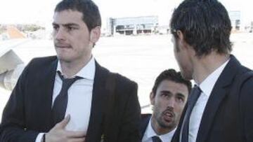 <strong>ILUSIONADO.</strong> Casillas afronta con ilusión su partido en Anfield, donde el Real Madrid buscará voltear la eliminatoria.