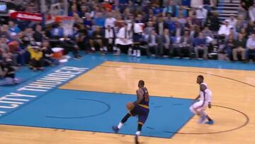 LeBron James y su mayor ridículo: 'dunk' fallado y al suelo