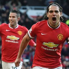 Ferdinand compara a Cavani y CR7 con Falcao en el United