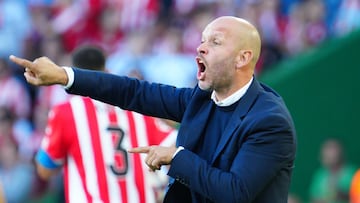 Jos¨¦ Alberto, entrenador del Racing.