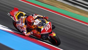 Márquez en Assen.