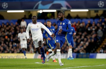 Mendy y Rüdiger, jugadores del Real Madrid 2022-23.