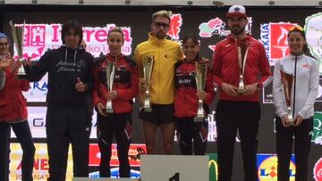 Ricardo Serrano y Azucena D¨ªaz, campeones de Espa?a de 10 km